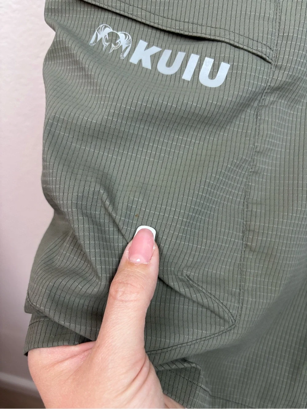 Kuiu Tiburon Men’s Green Shorts UPF 50+ Size 36